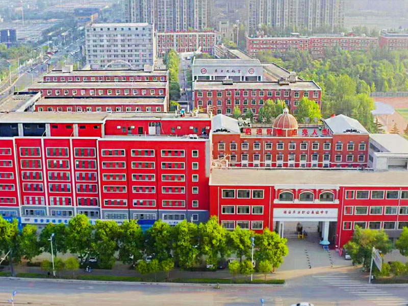 灞桥校园鸟瞰图